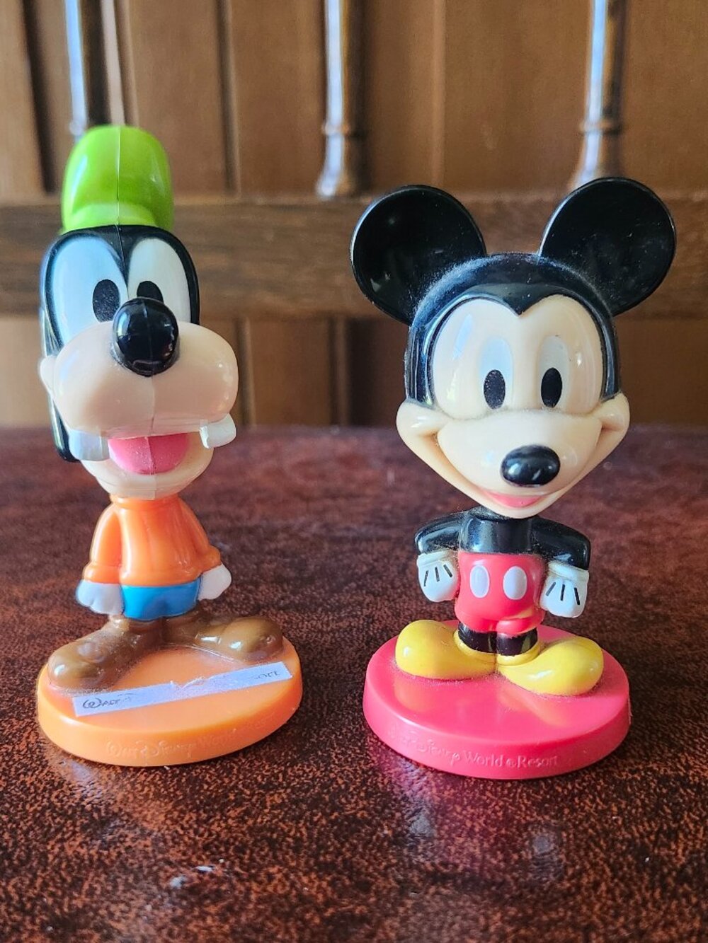 Kellogg's Disney Mini Bobbleheads Mickey Mouse & Goofy